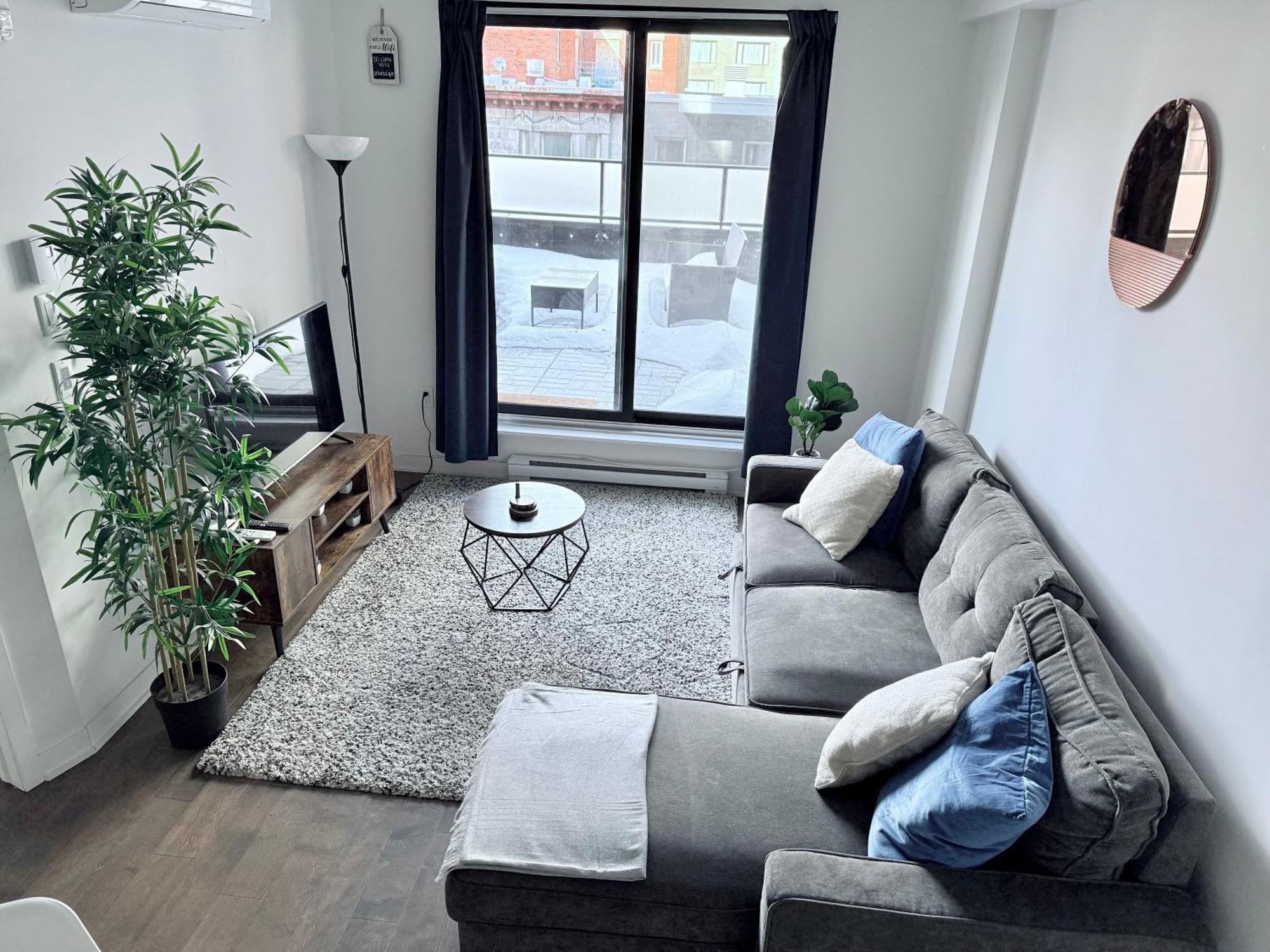 Condo In The Heart Of Downtown Montréal Exterior foto